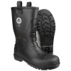 Amblers FS90 Black PVC Rigger Boots